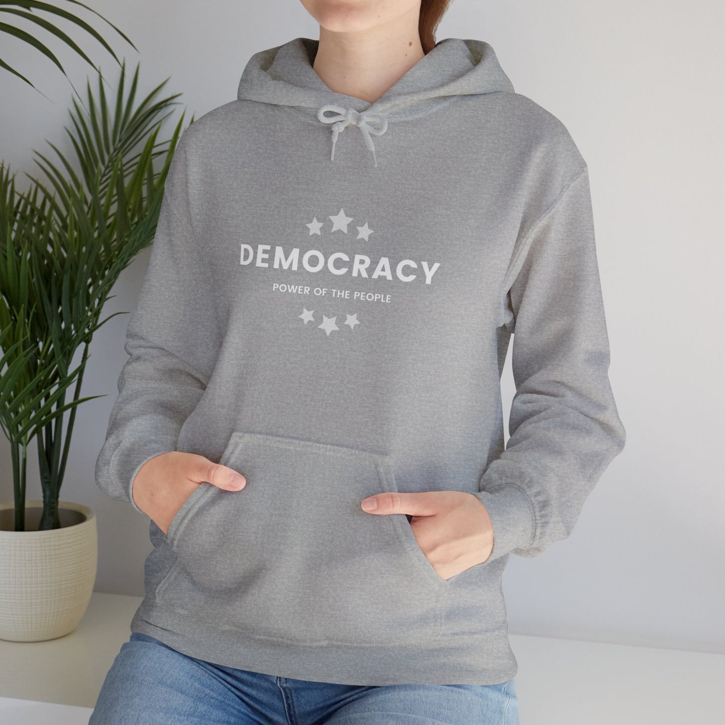 Democracy Hoodie, Power of the People, Democracy Sweatshirt