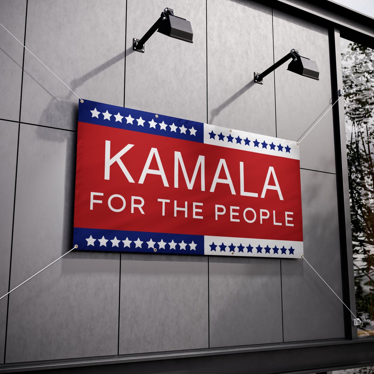 Kamala Harris, For the People, Vinyl Indoor/Outdoor Banner