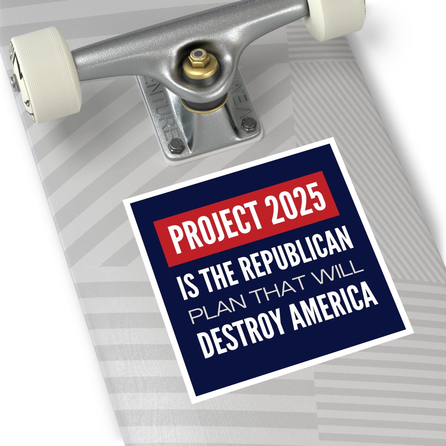 Project 2025 Sticker, Indoor/Outdoor Election Sticker, Free Shipping