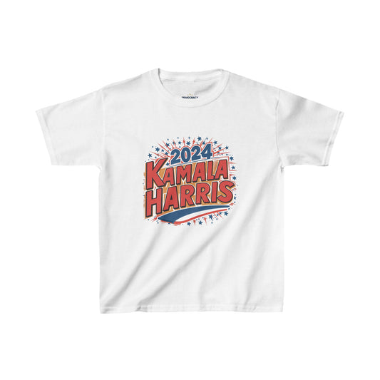 Kamala Harris Kids Tshirt, Youth Sizes, Free Shipping, Multiple Colors Kamala Kids Tshirt, Harris Walz Merchandise, Kids for Kamala