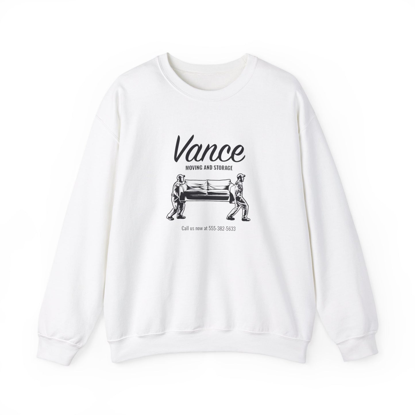 JD Vance Couch Sweatshirt, Unisex, Crewneck, Front and Back Print, Multiple Colors,