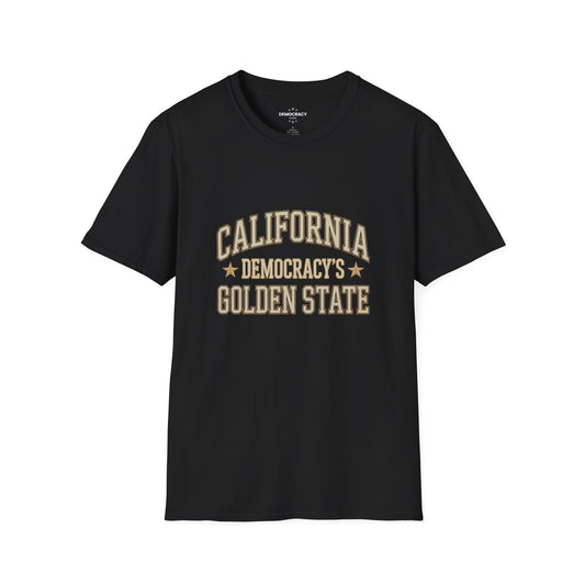 California Democracy's Golden State Tshirt, Election Rigging Response Act Shirt, Prop 50 Tshirt, Unisex Style, Free Shipping