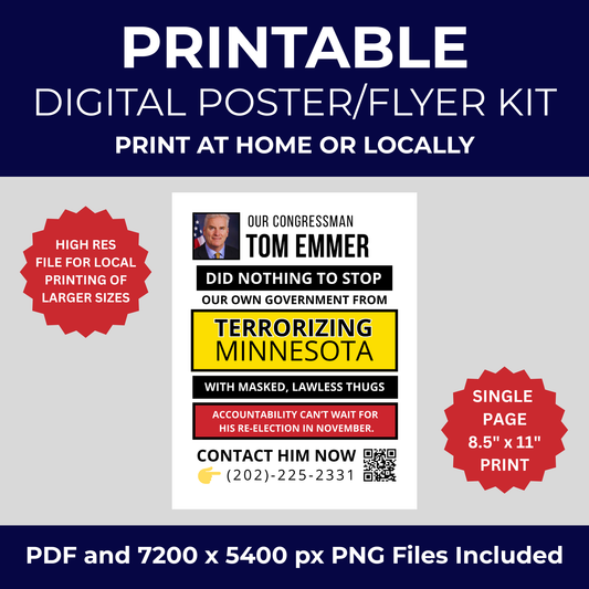 Minnesota Representative Tom Emmer Poster - FREE DOWNLOAD