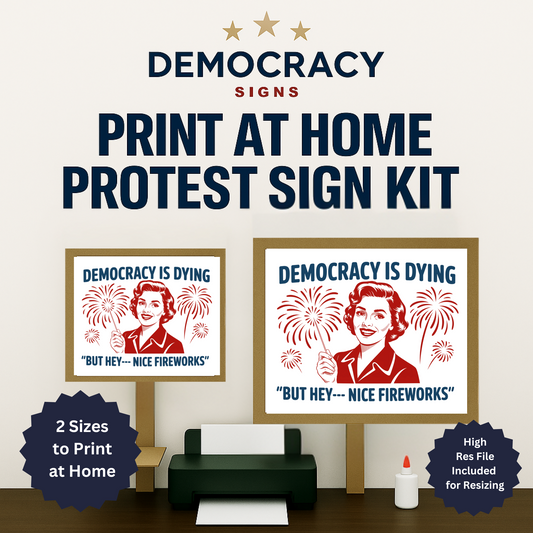 FREE Protest Signs, No Kings Protest Signs, Anti Trump Protest Signs, Printable Protest Signs