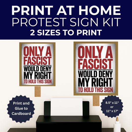 FREE Protest Signs, No Kings Protest Signs, Anti Trump Protest Signs, Printable Protest Signs