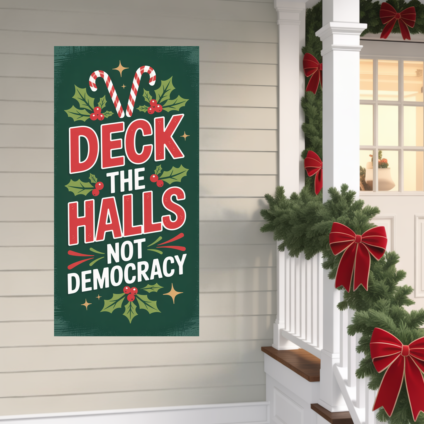 Christmas Door Sign, Christmas Door Decor, Holiday Door Sign, Holiday Door Decor