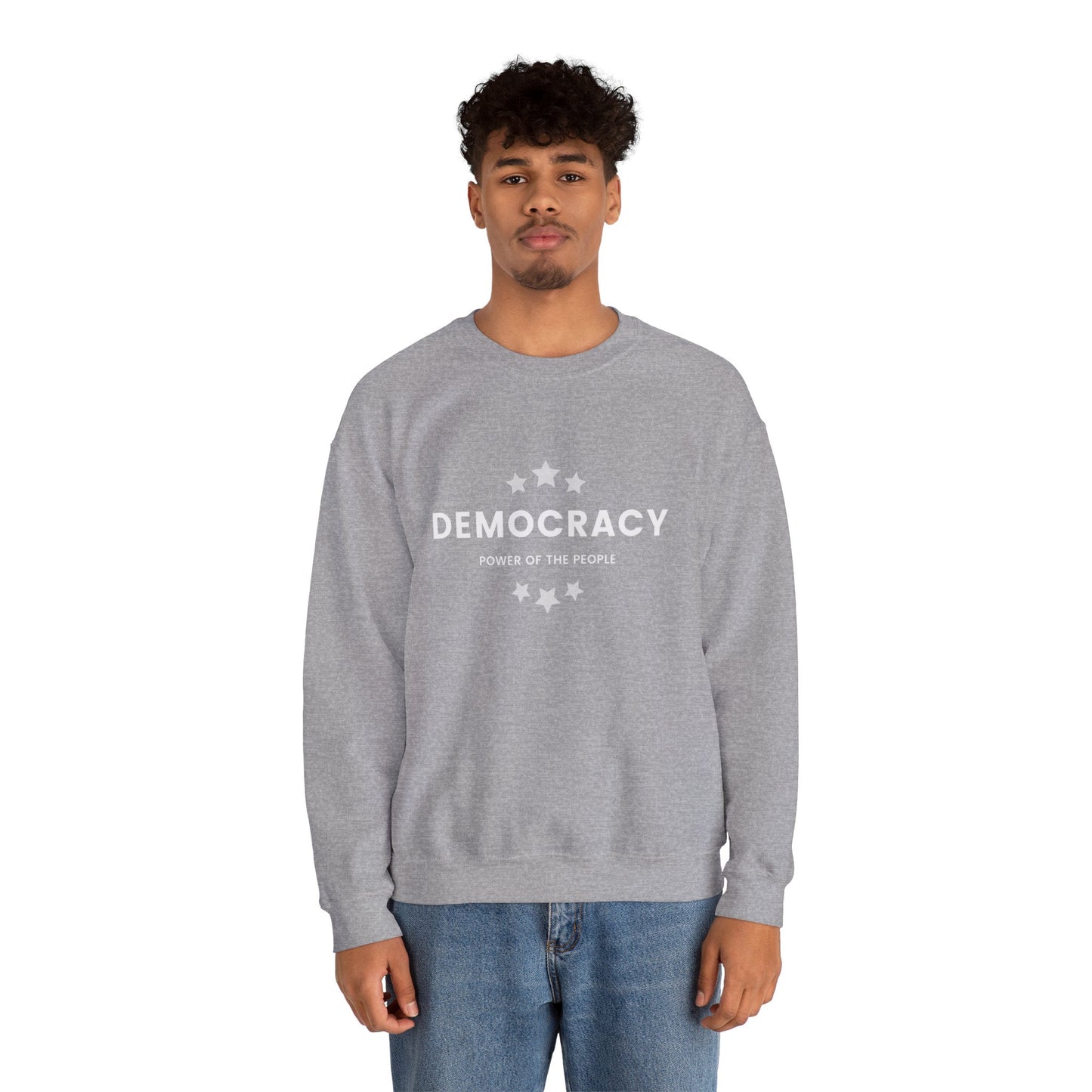 Democracy Sweatshirt, Power of the People, Multiple Colors