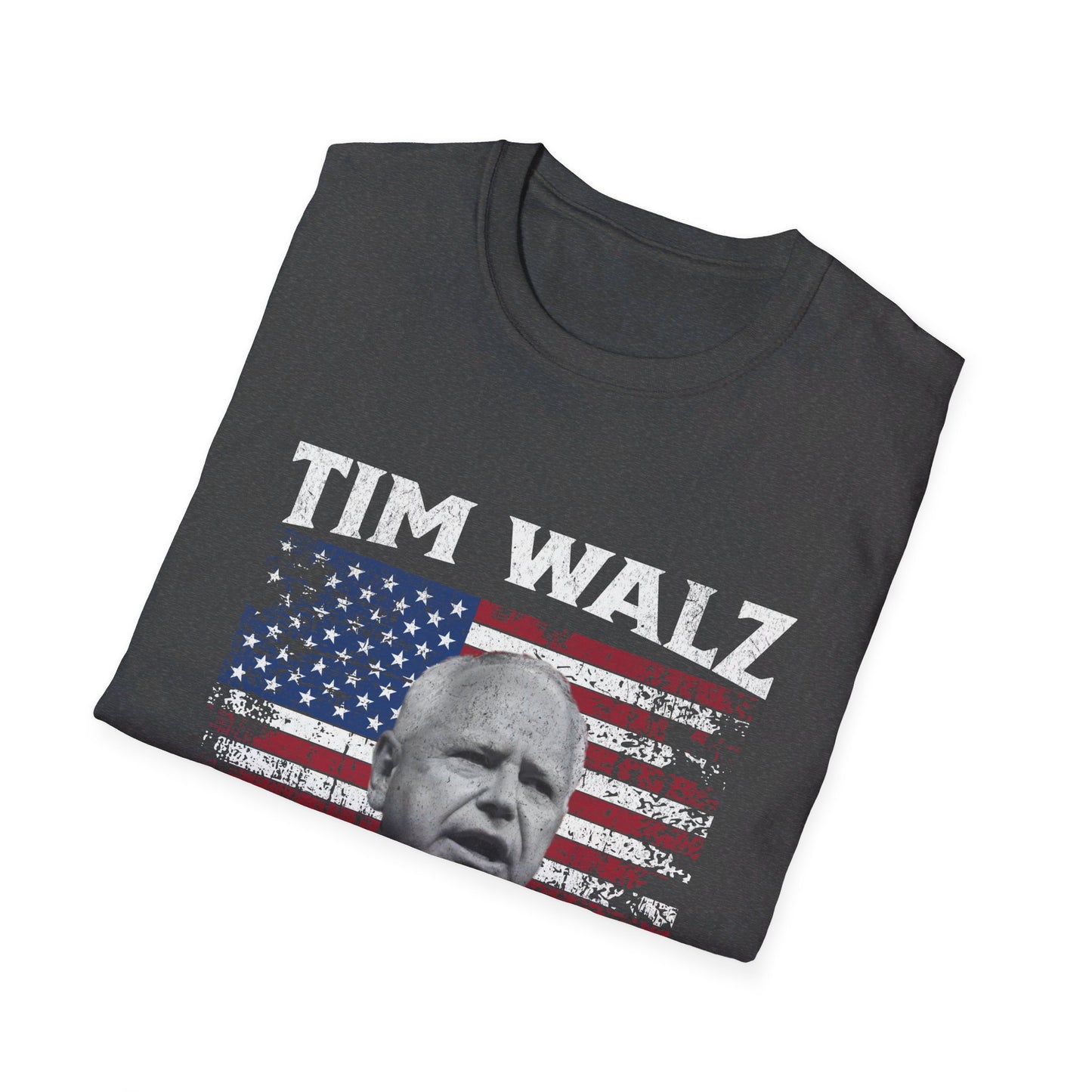 Tim Walz Big Dad Energy TShirt - Soft, Unisex Style, Multiple Colors, Free Shipping, Harris Walz Shirt, Harris Walz Merch, Tim Walz Shirt