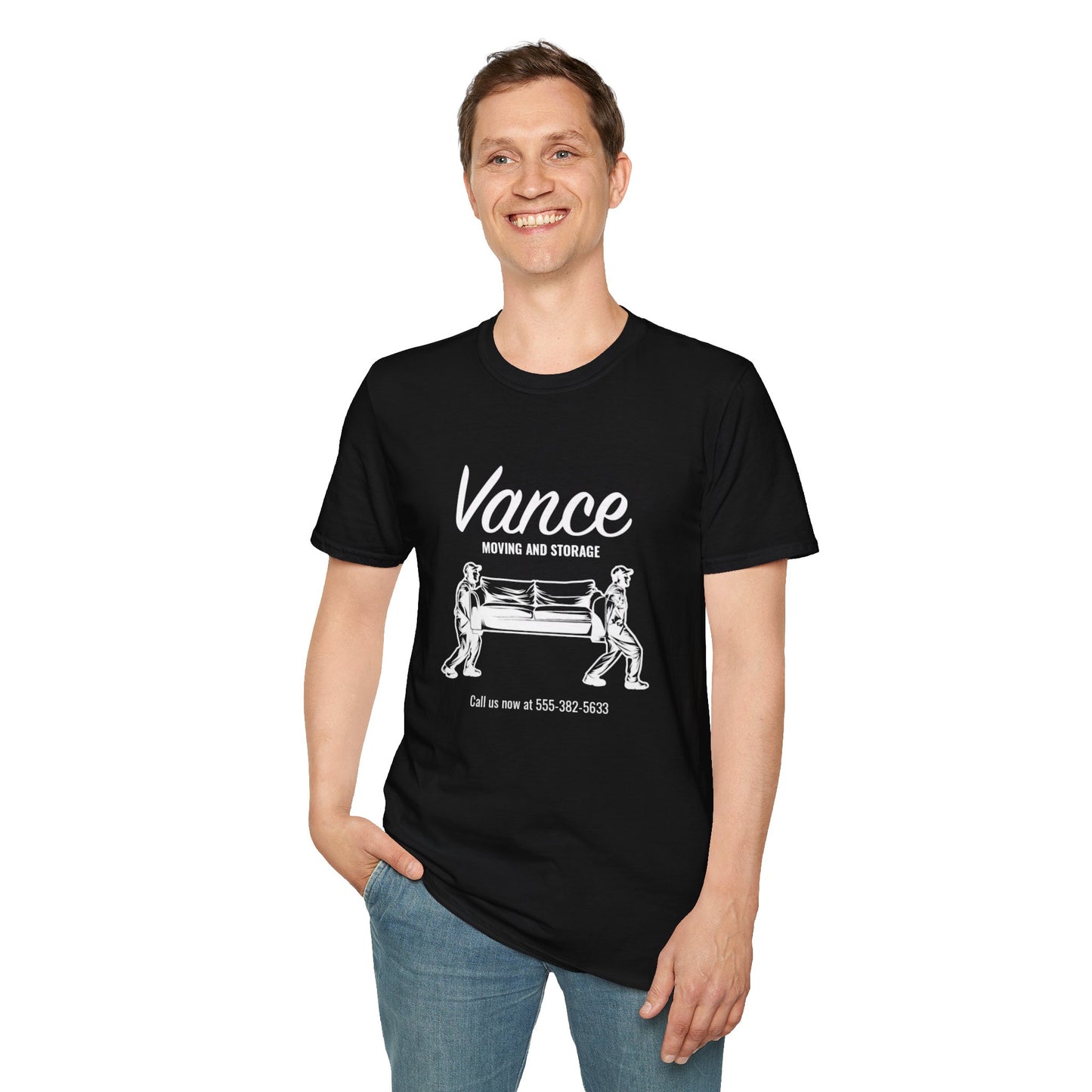 JD Vance Couch Shirt Soft, Unisex Style, Multiple Colors, Front and Back Print