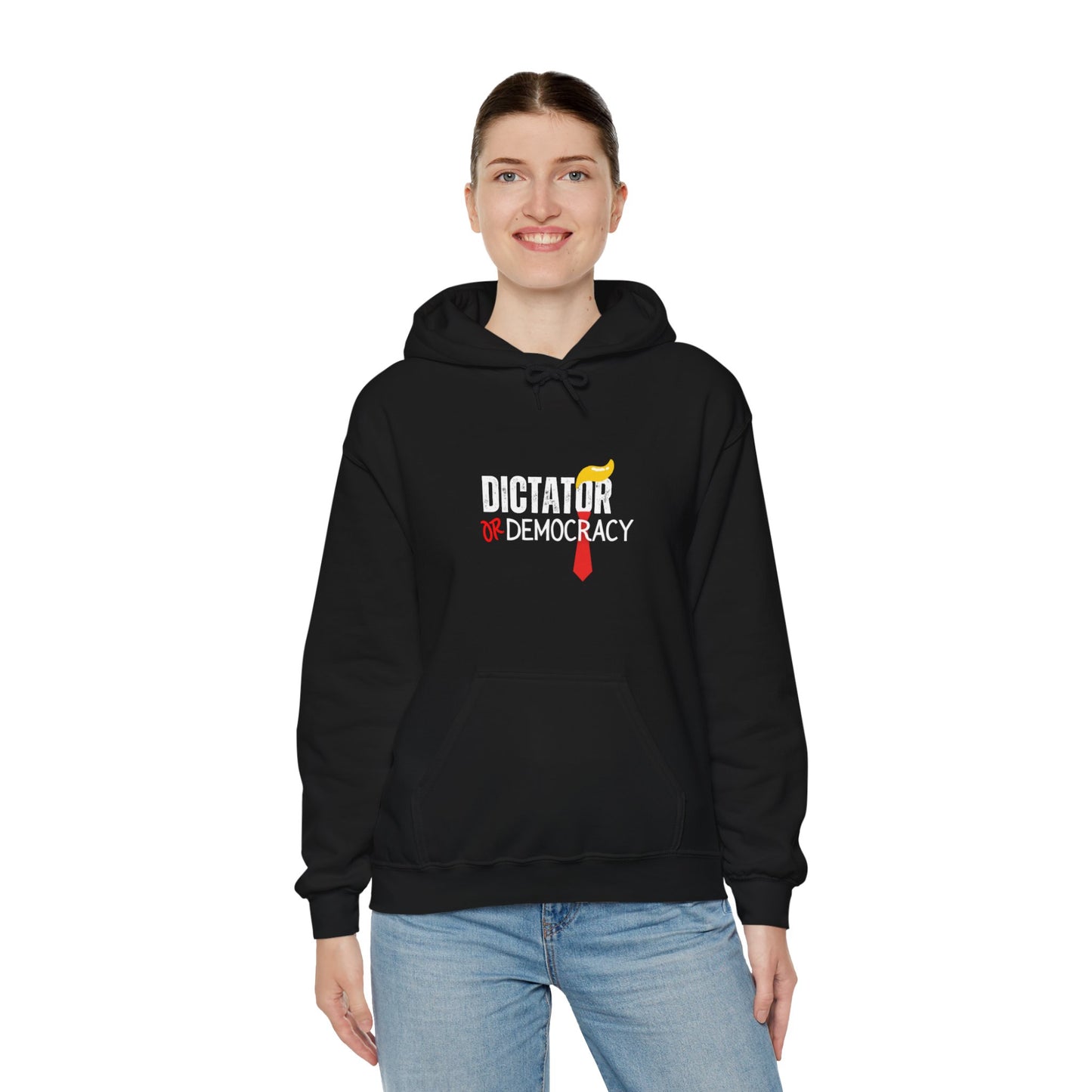 Democracy Hoodie, Dictator or Democracy, Democracy Sweatshirt