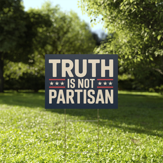Anti Trump Yard Sign | Protest Sign | Anti Trump Sign | Political Yard Sign - Print on Both Sides - 18" x 24"