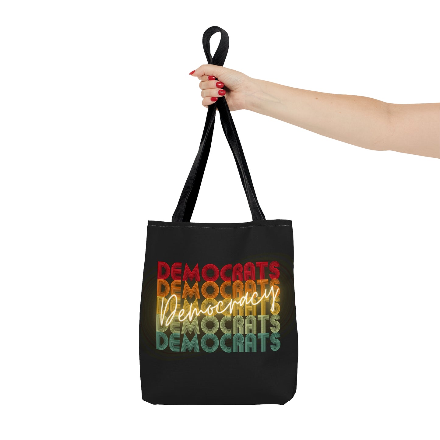 Democracy Tote Bag, Democrats Democracy, Multiple Sizes, Great Democrat Gift, Democracy Signs