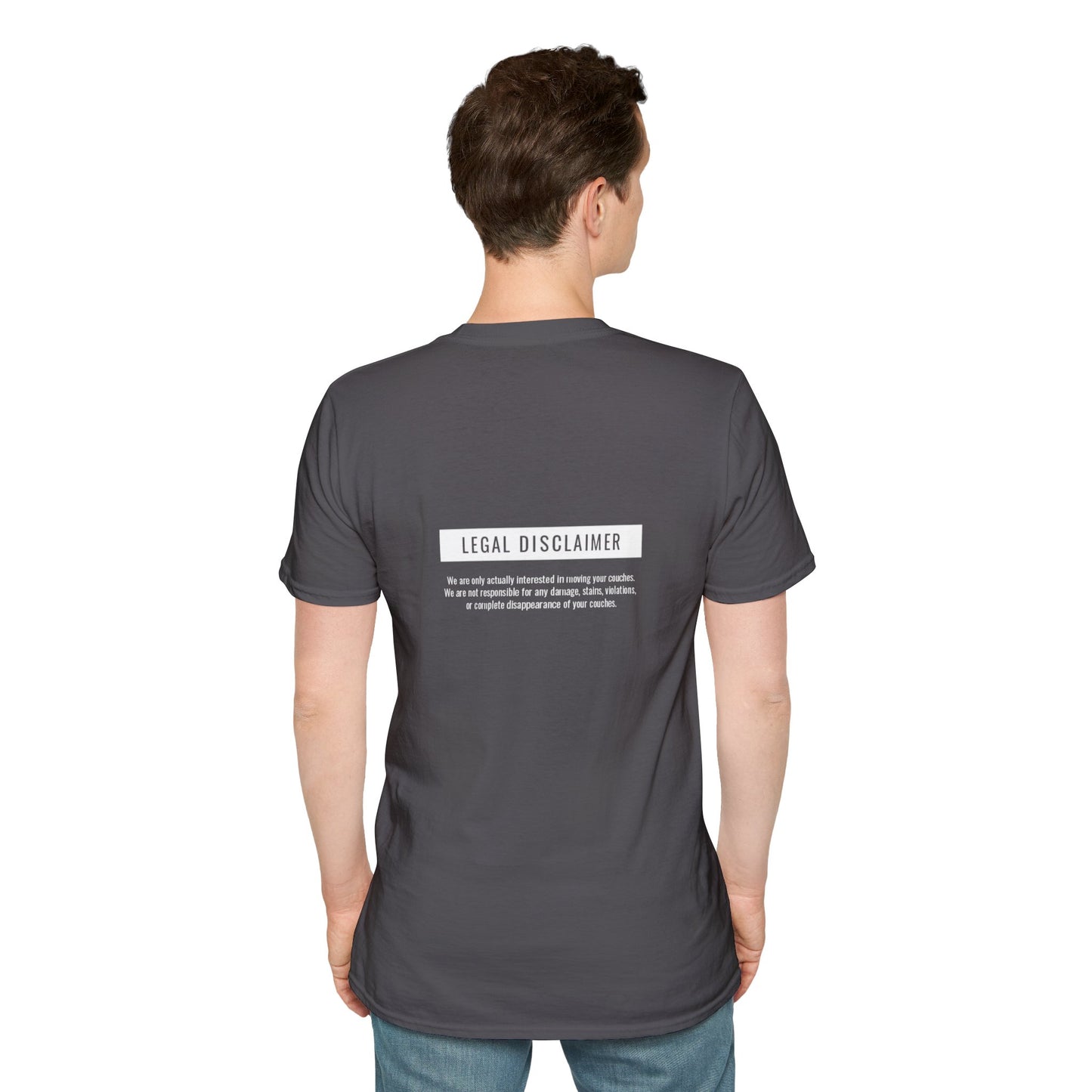 JD Vance Couch Shirt Soft, Unisex Style, Multiple Colors, Front and Back Print