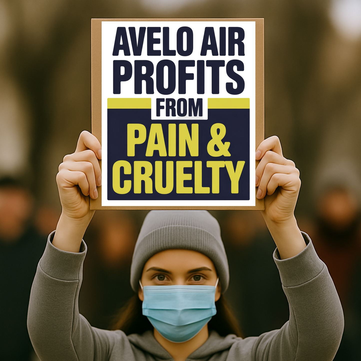 Avelo Air Protest Signs, Printable Immigration Protest Signs, Anti Ice Protest Signs, 3 Signs Included