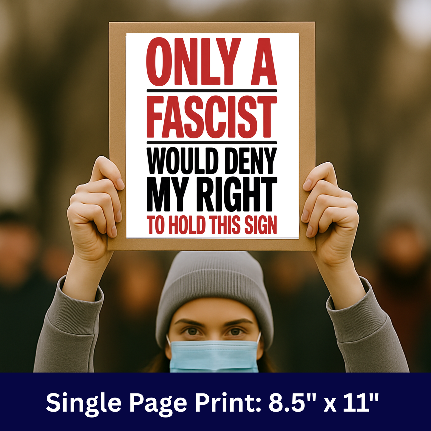 FREE Protest Signs, No Kings Protest Signs, Anti Trump Protest Signs, Printable Protest Signs