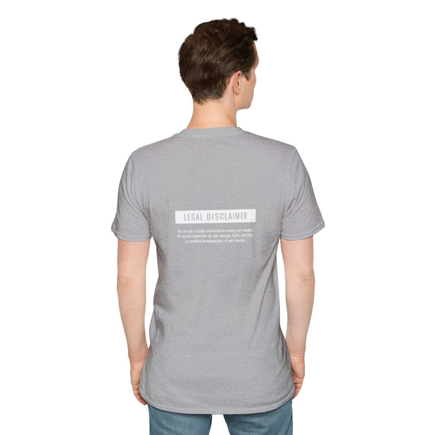 JD Vance Couch Shirt Soft, Unisex Style, Multiple Colors, Front and Back Print