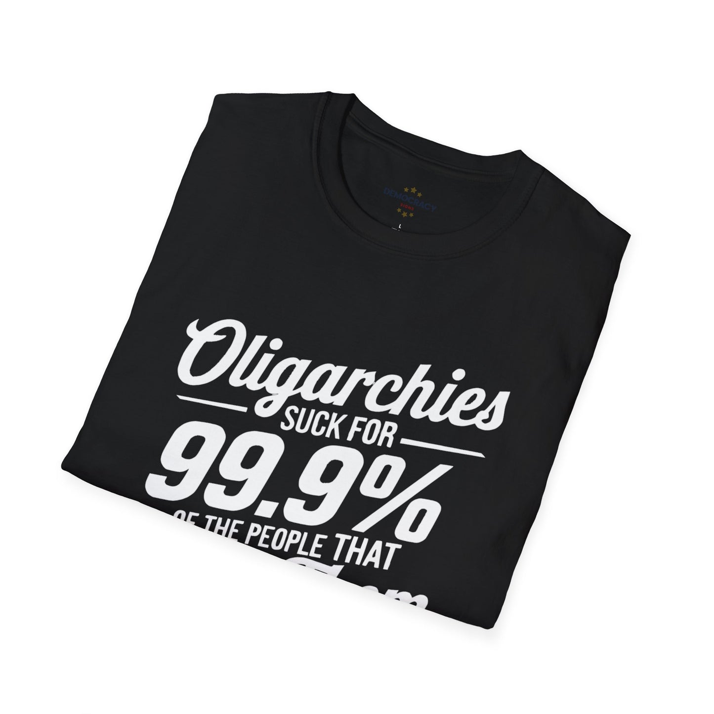 Oligarchy Tshirt, Billionaires Tshirt, Anti Trump Tshirt, Unisex Style, Free Shipping, Democrat Tshirt, Ant-Trump Tshirt, Democracy Tshirt