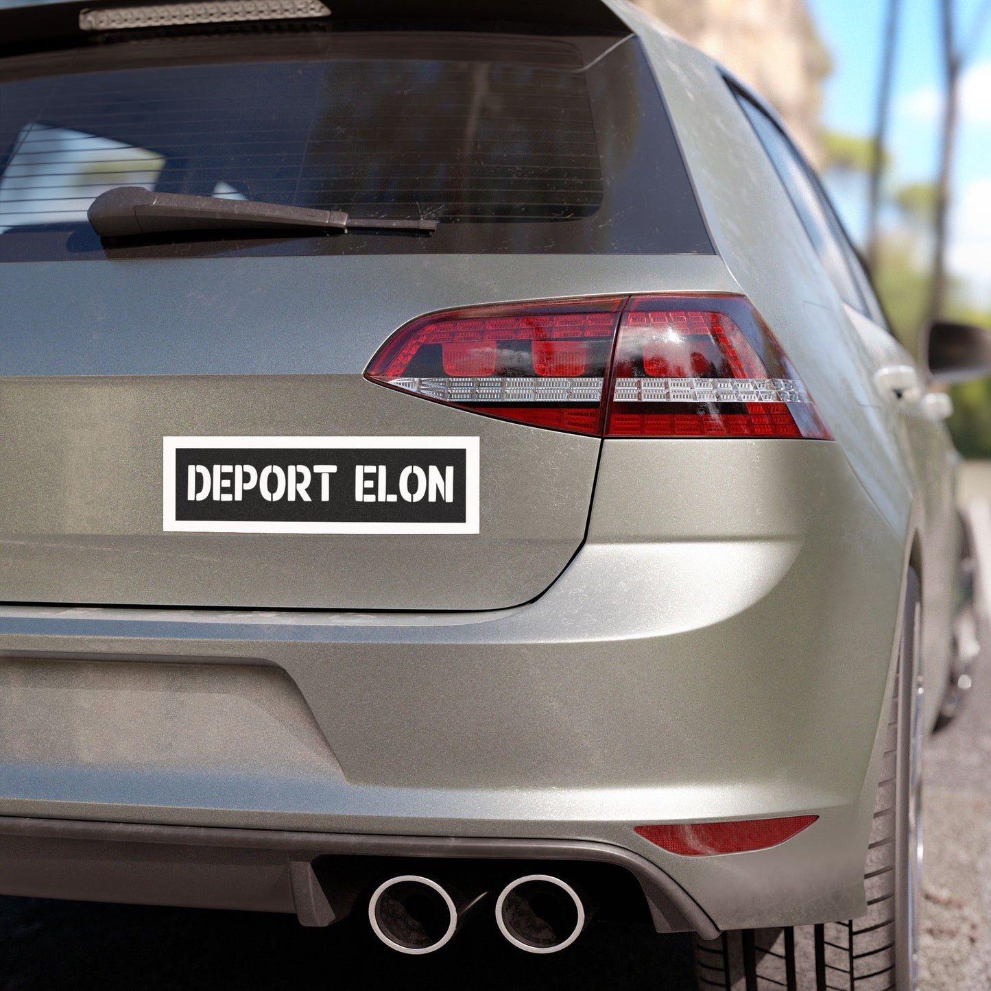 Deport Elon Car Magnet, Free Shipping, Anti Trump Magnet, Democrat Magnet, Resistance Magnet, Opposition Magnet, Political Magnet