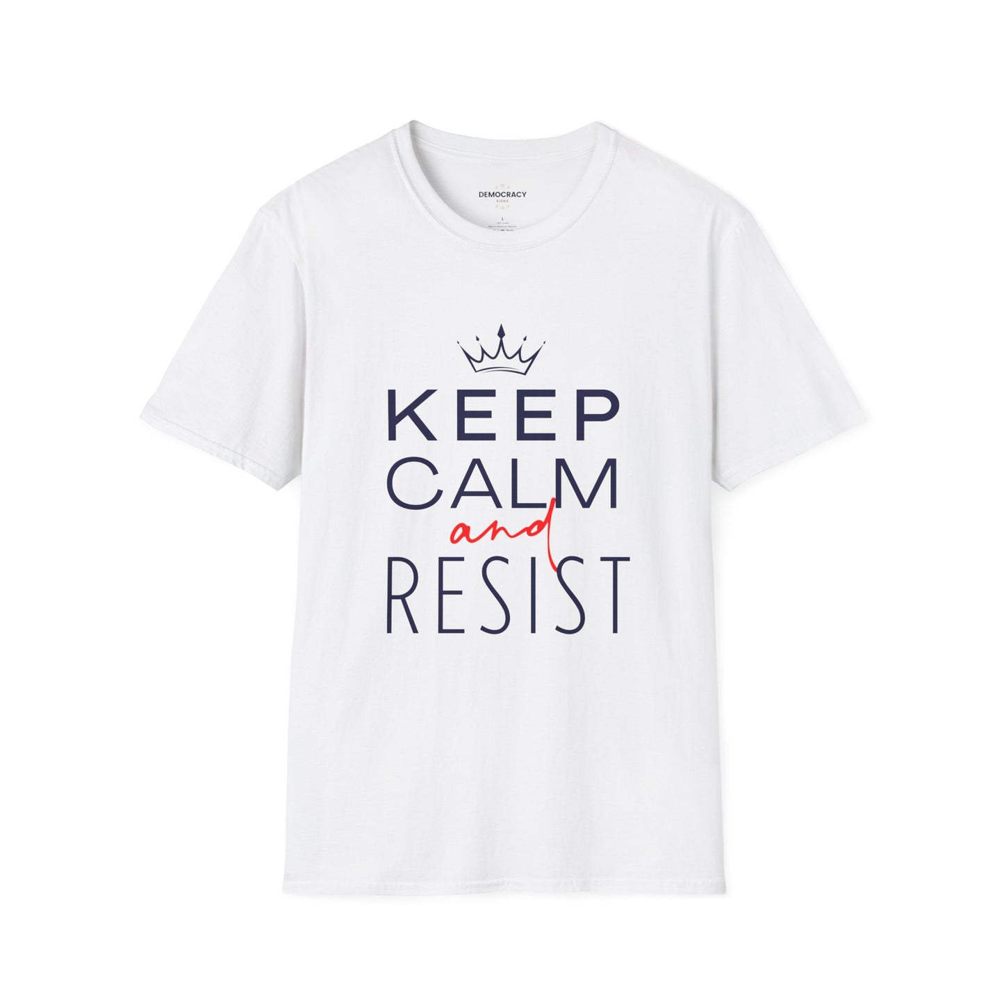 Keep Calm and Resist Shirt, Anti Trump Shirt, Resistance Shirt, Political T-Shirt