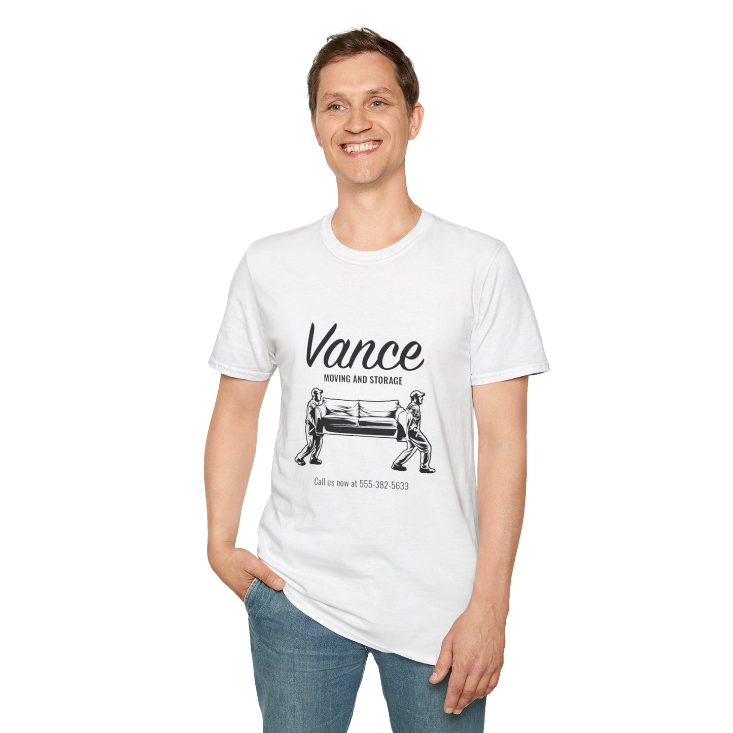 JD Vance Couch Shirt Soft, Unisex Style, Multiple Colors, Front and Back Print