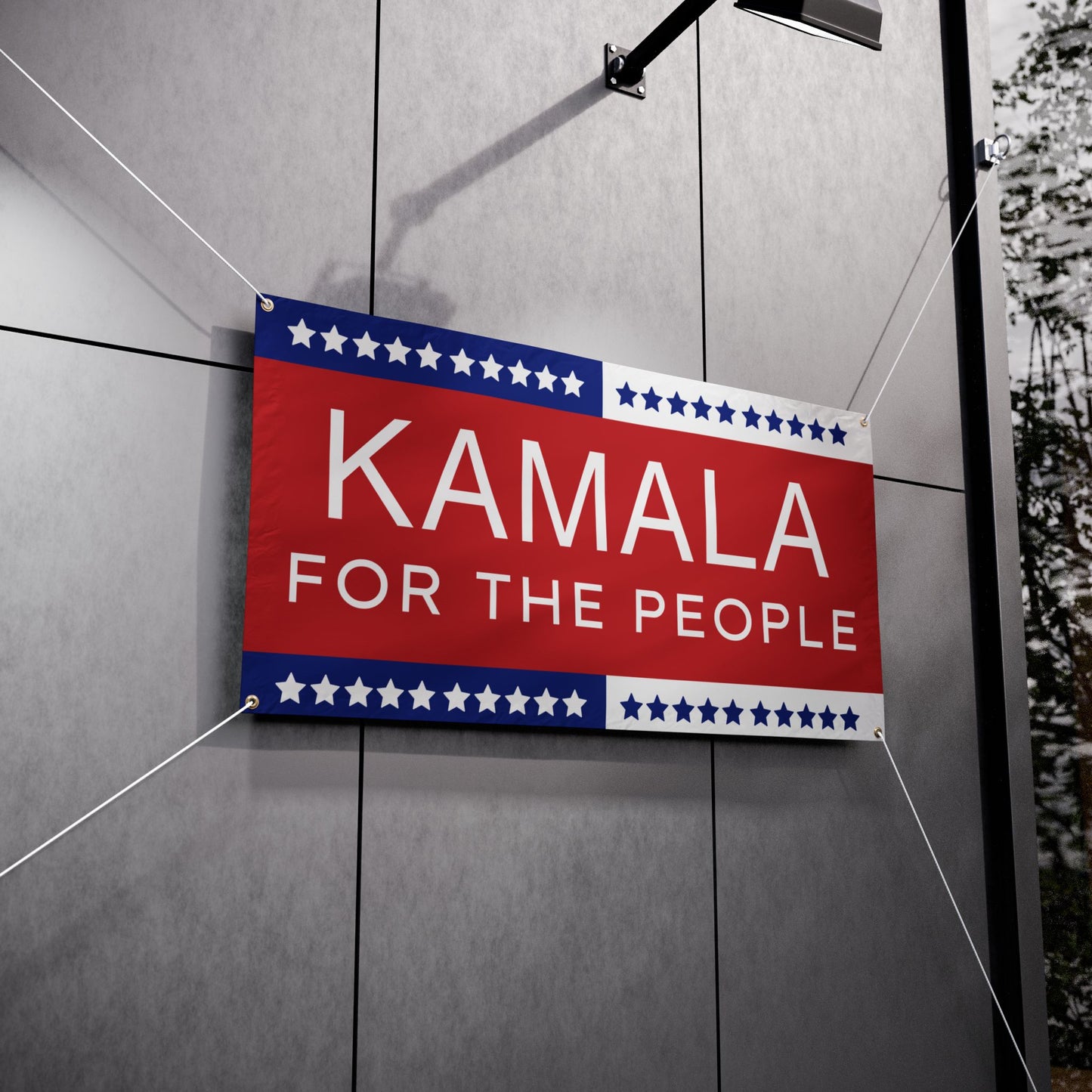 Kamala Harris, For the People, Vinyl Indoor/Outdoor Banner