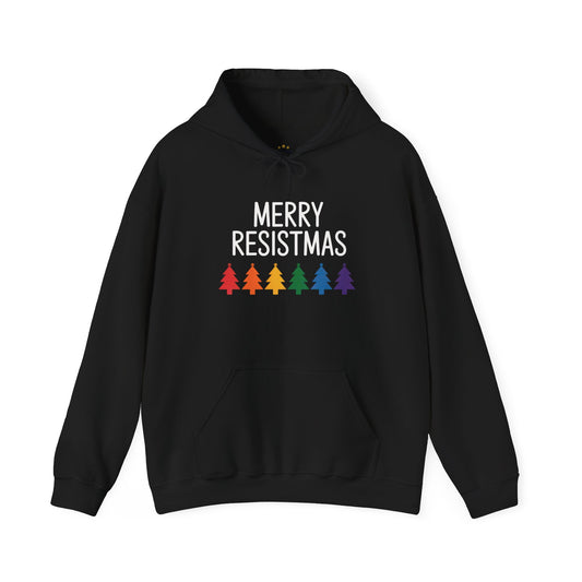 Merry Resistmas Hoodie, Merry Resistmas Hoodie, Holiday Hoodie, Holiday Hoodie, Christmas Hoodie, Christmas Hoodie, Free Shipping