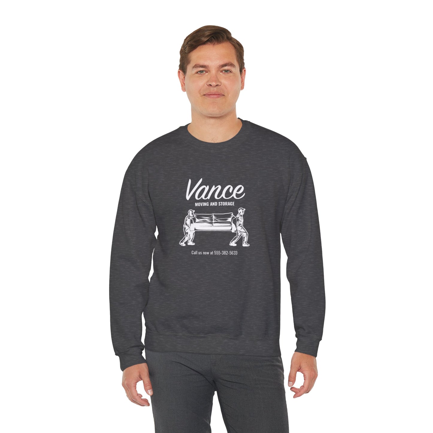 JD Vance Couch Sweatshirt, Unisex, Crewneck, Front and Back Print, Multiple Colors,