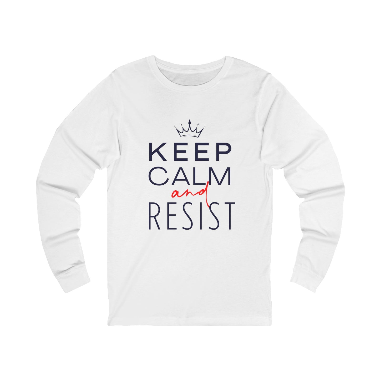 Keep Calm and Resist Shirt, Anti Trump Shirt, Unisex Shirt, Political Resistance Tee