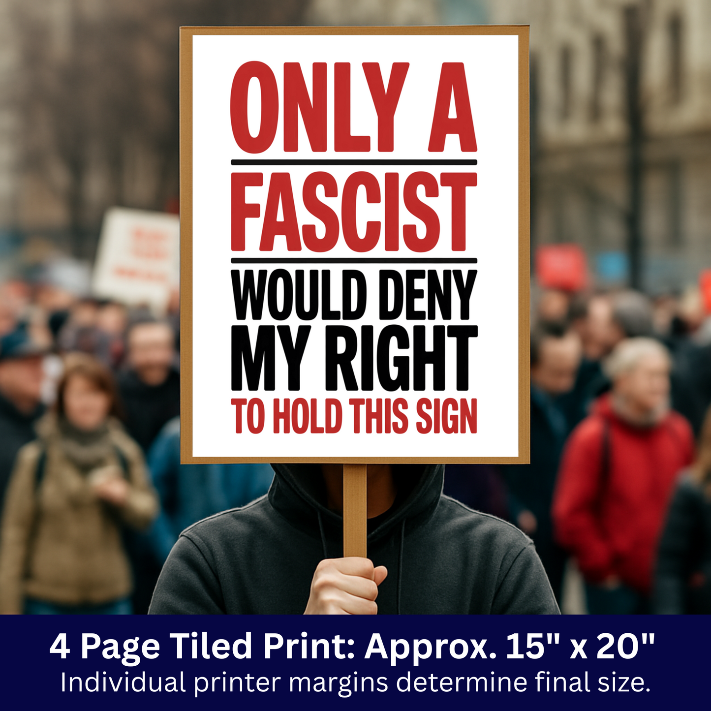 FREE Protest Signs, No Kings Protest Signs, Anti Trump Protest Signs, Printable Protest Signs