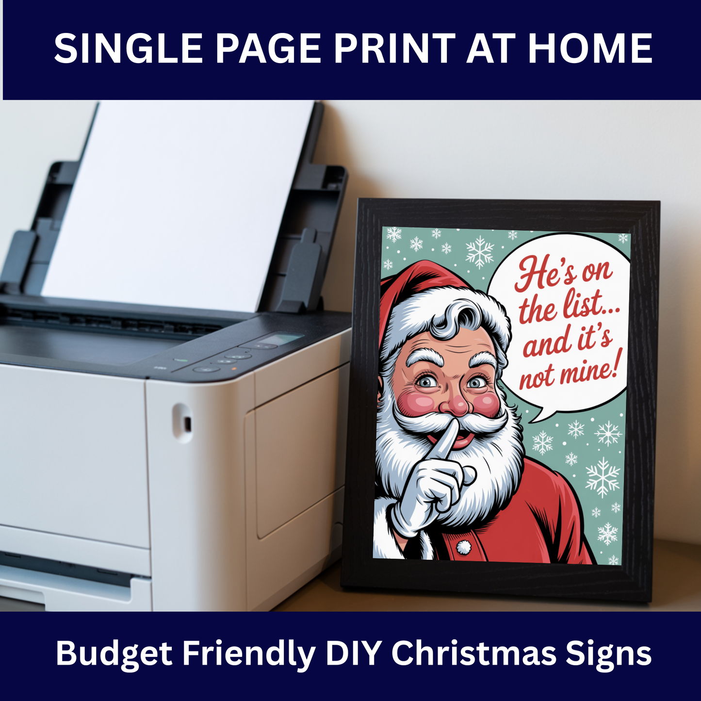 Christmas Printable Wall Art, Christmas Digital Posters, Funny Anti Trump Christmas Posters