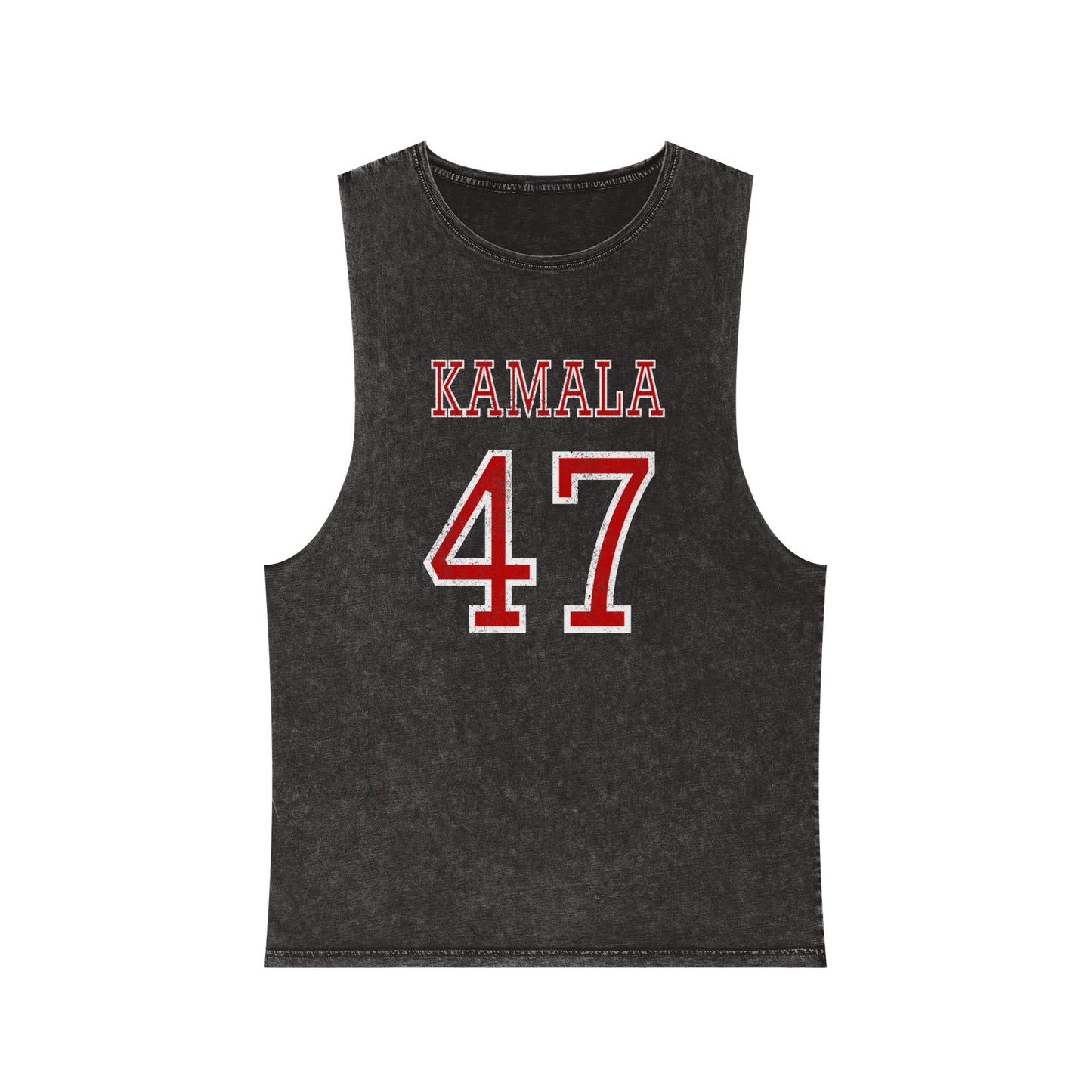 Kamala Harris Tshirt, Unisex Stonewash Tank Top, Multiple Colors, Free Shipping