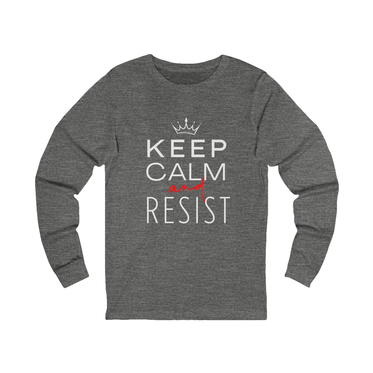 Keep Calm and Resist Shirt, Anti Trump Shirt, Unisex Shirt, Political Resistance Tee