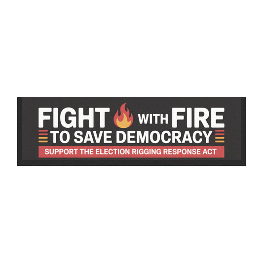 Election Rigging Response Act Car Magnet, Prop 50 Car Magnet, Election Rigging Magnet, CA Protest Sign, Free Shipping
