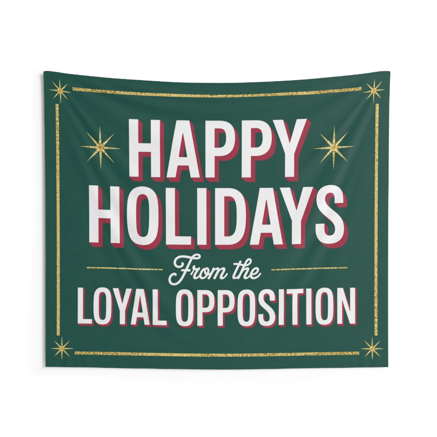 Funny Anti Trump Indoor Wall Tapestry | Christmas Wall Decor | Christmas Wall Tapestry