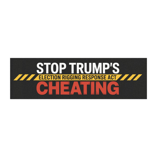 Election Rigging Response Act Car Magnet, Prop 50 Car Magnet, Election Rigging Magnet, CA Protest Sign, Free Shipping