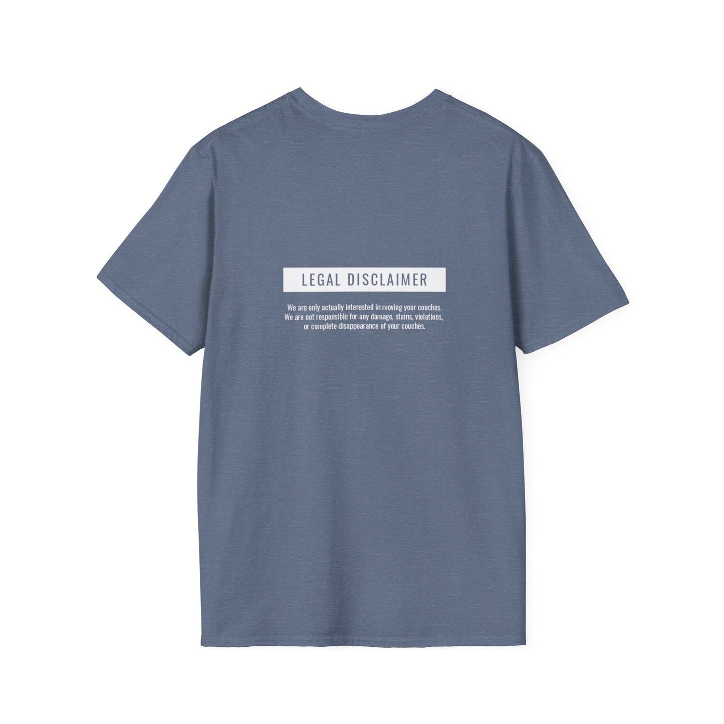 JD Vance Couch Shirt Soft, Unisex Style, Multiple Colors, Front and Back Print