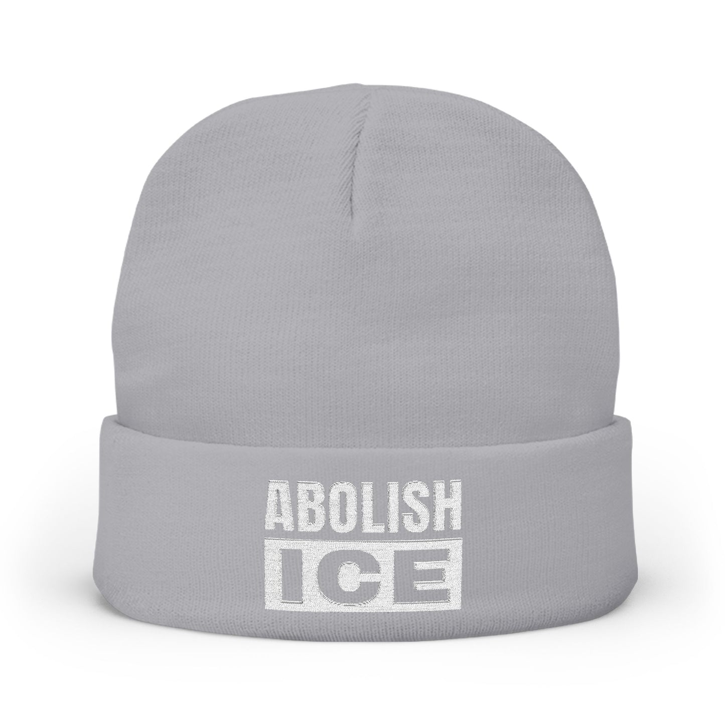 Abolish ICE Hat | Embroidered Knit Beanie | Anti ICE Hat | Abolish ICE Beanie | Multiple Colors