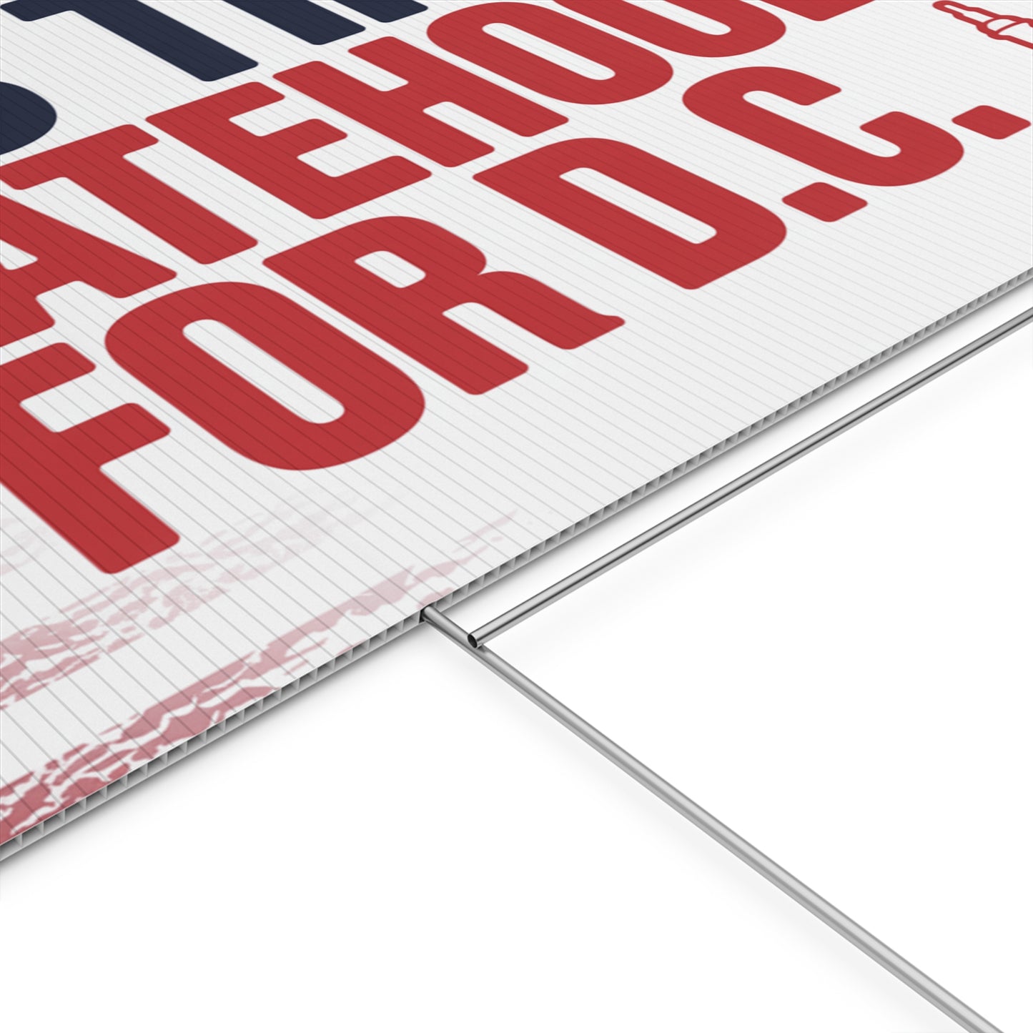 Statehood for DC Yard Sign, Trump Takeover Signs, Free DC Sign, Hands Off Signs, Anti Trump Yard Signs, Resistance Yard Signs