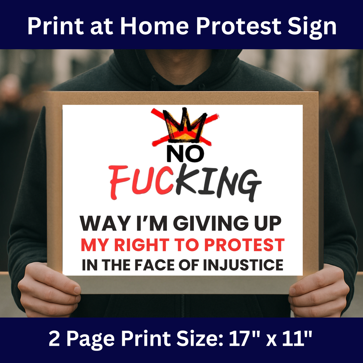 Free Protest Signs, Anti Trump Protest Signs, Printable Protest Signs ...