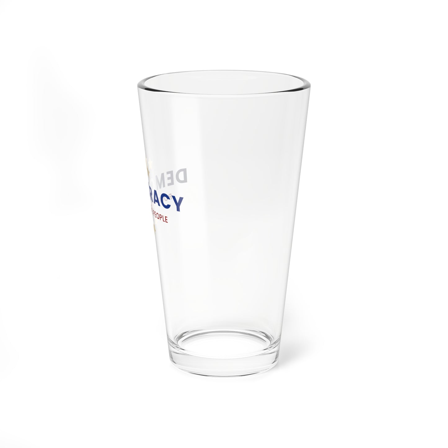 Election Day Drinking Glass, 16 oz., Democracy Power of the People