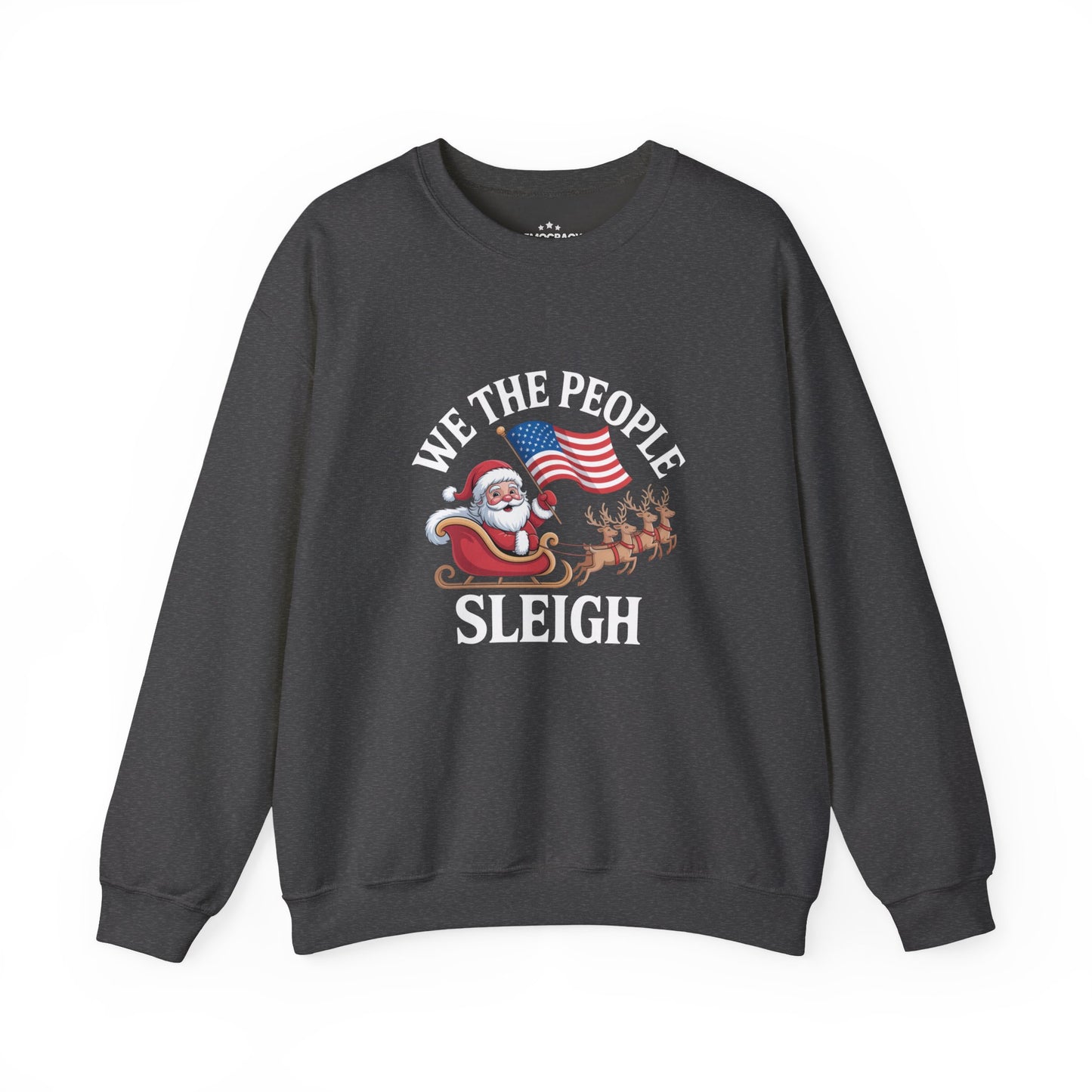 We the People Sleigh Sweatshirt, Merry Resistmas Sweatshirt, Holiday Sweatshirt, Christmas Sweatshirt, Unisex, Many Colors, Free Shipping