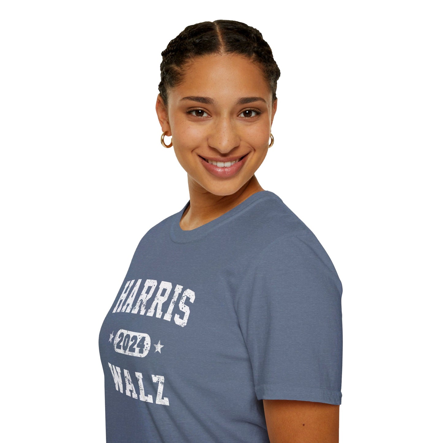 Harris Walz Tshirt - Soft, Unisex Style, Multiple Colors, Free Shipping