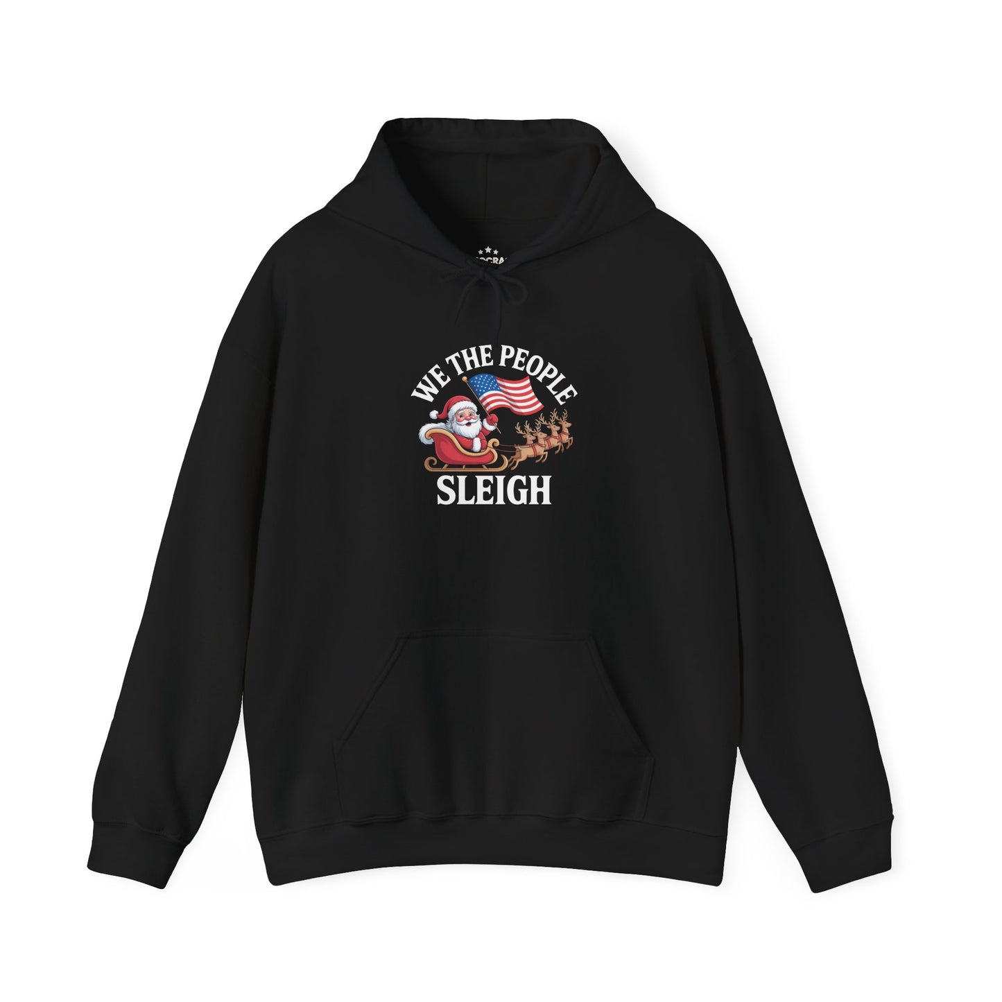 We the People Sleigh Hoodie, Merry Resistmas Hoodie, Holiday Hoodie, Christmas Hoodie, Resistance Hoodie, Multiple Colors, Free Shipping