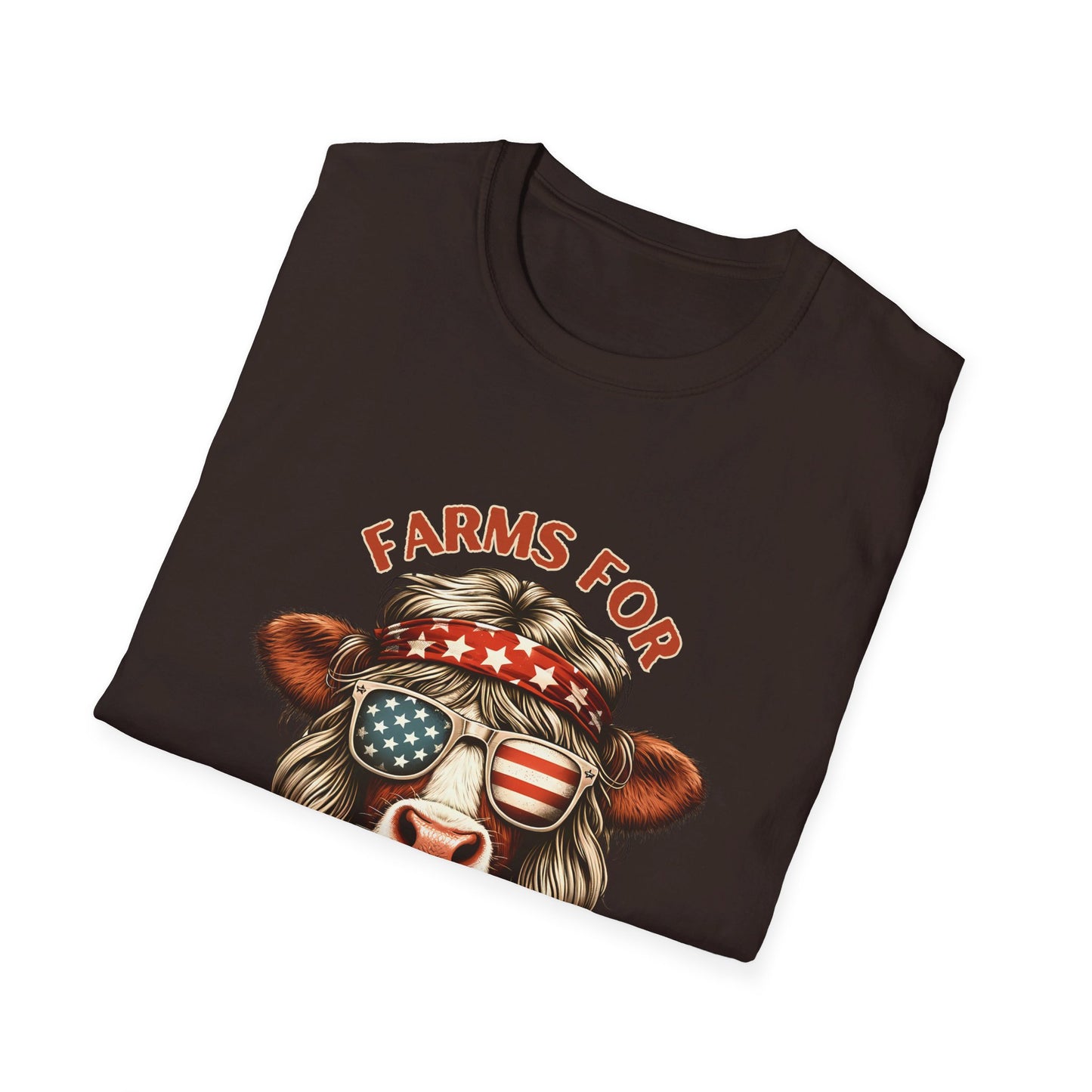 Farms for Harris Walz T Shirt - Soft, Unisex Style, Multiple Colors, Free Shipping