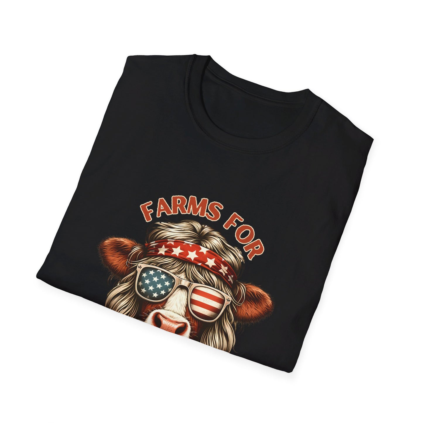 Farms for Harris Walz T Shirt - Soft, Unisex Style, Multiple Colors, Free Shipping