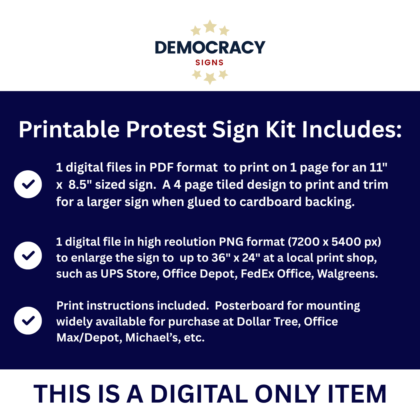 Anti ICE Protest Sign - Printable Protest Sign Kit - Cowards in Congress