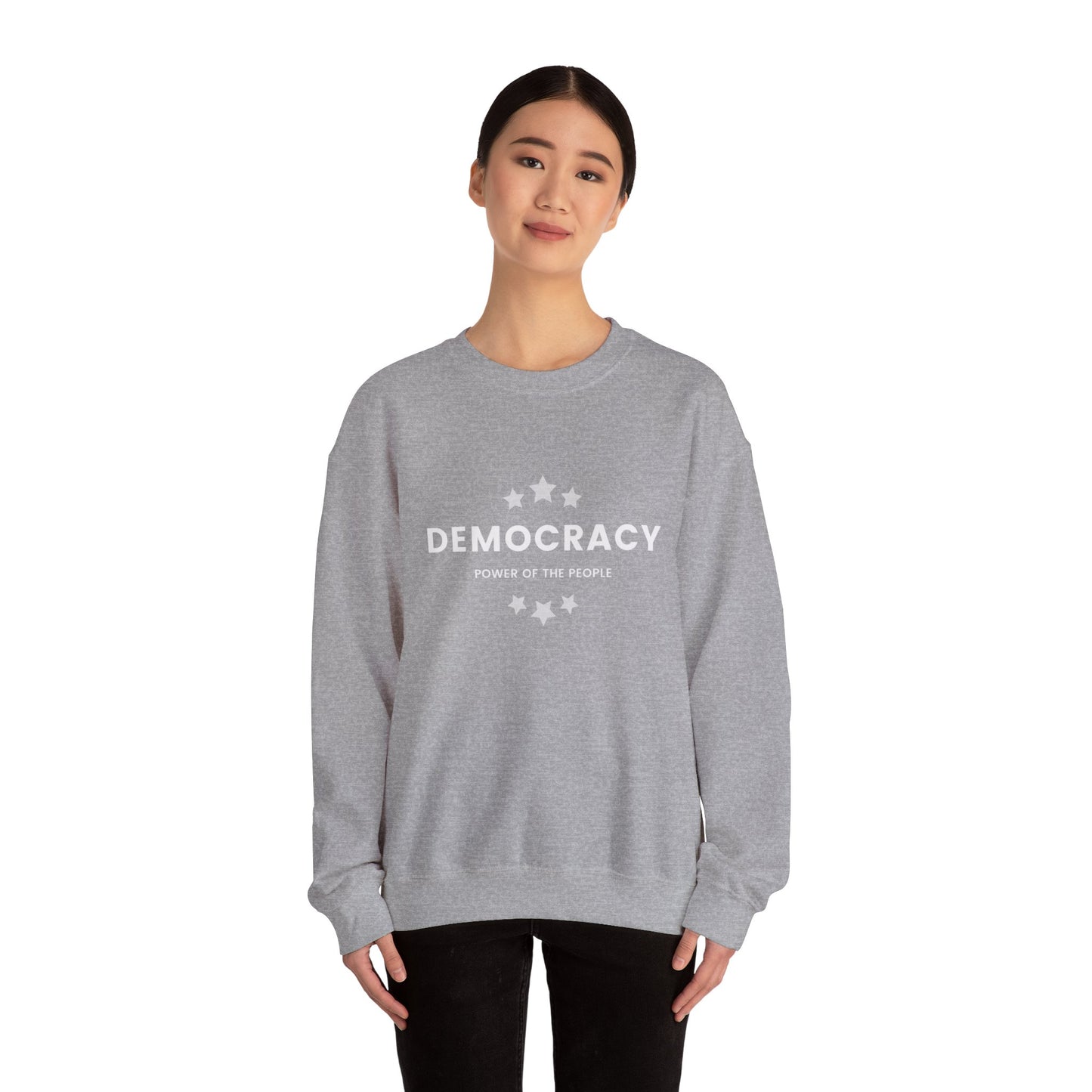 Democracy Sweatshirt, Power of the People, Multiple Colors