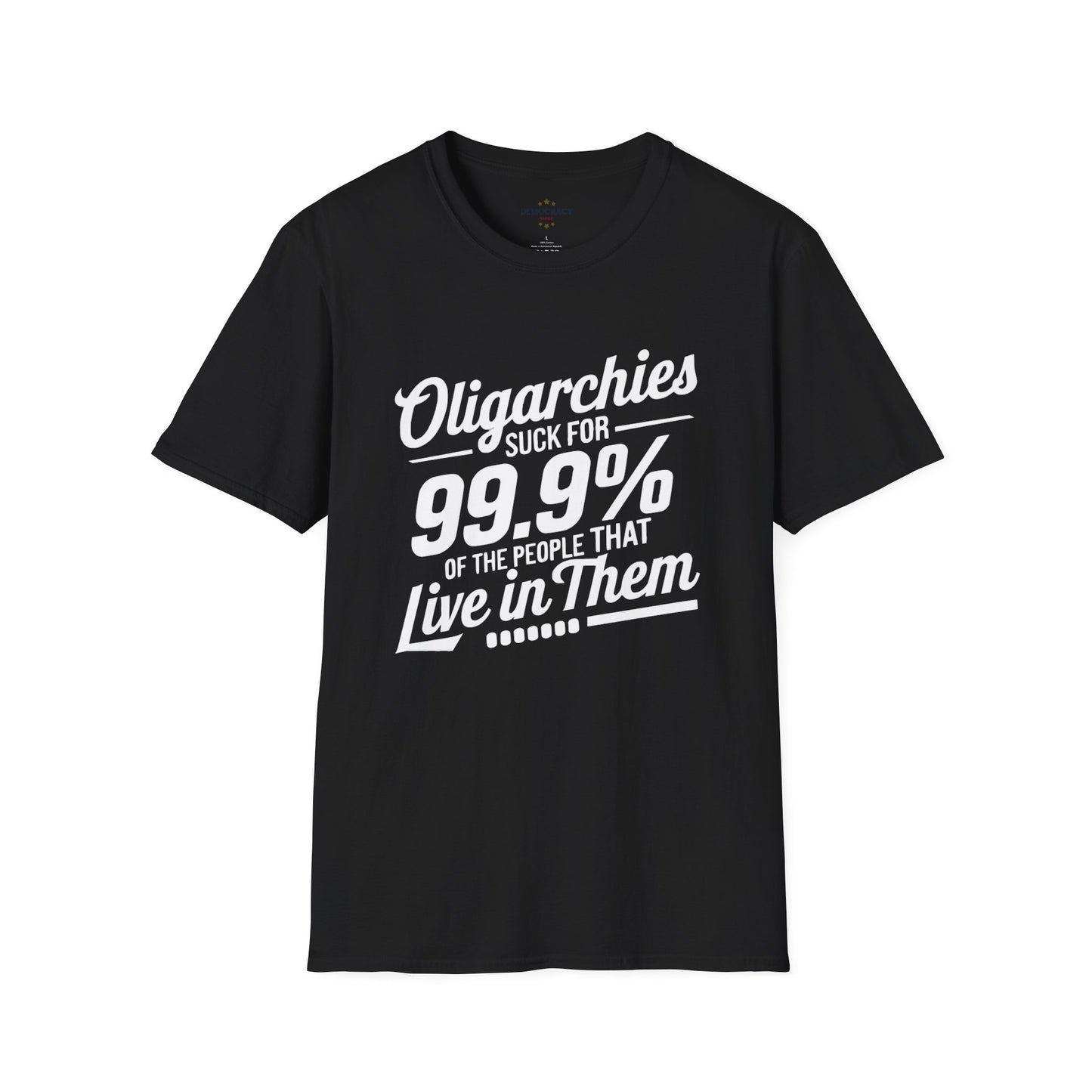 Oligarchy Tshirt, Billionaires Tshirt, Anti Trump Tshirt, Unisex Style, Free Shipping, Democrat Tshirt, Ant-Trump Tshirt, Democracy Tshirt