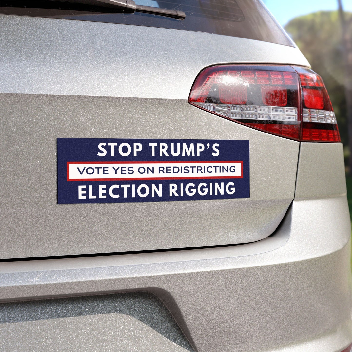 Vote Yes on Virginia Redistricting Bumper Magnet - Virginia Special Election Magnet