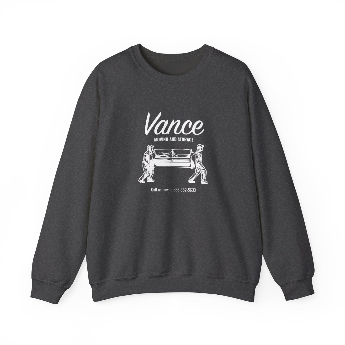 JD Vance Couch Sweatshirt, Unisex, Crewneck, Front and Back Print, Multiple Colors,